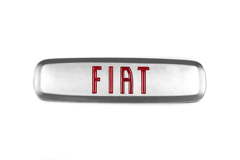 Fiat Alumīnija emblēma auto paklājiņiem (1 gab.) Image
