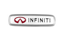 Infiniti Alumīnija emblēma auto paklājiņiem (1 gab.) foto 1