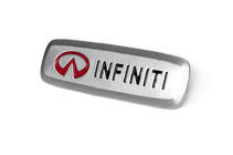 Infiniti Alumīnija emblēma auto paklājiņiem (1 gab.) foto 2
