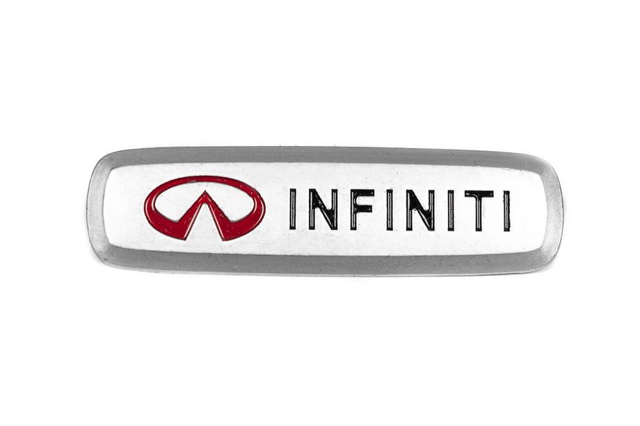 Infiniti Alumīnija emblēma auto paklājiņiem (1 gab.) Image