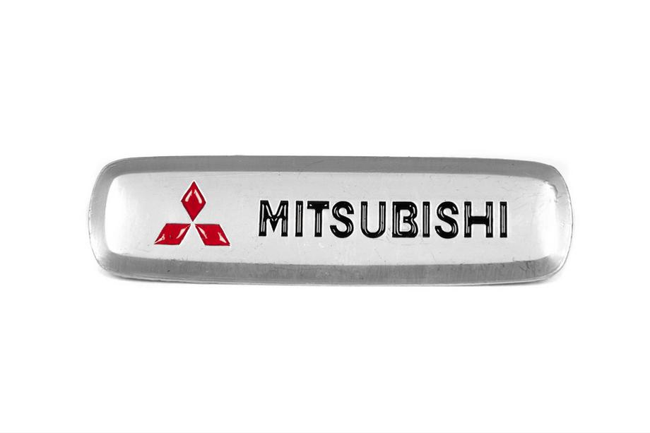 Mitsubishi Alumīnija emblēma auto paklājiņiem (1 gab.) Image