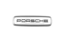 Porsche Alumīnija emblēma auto paklājiņiem (1 gab.) foto 1