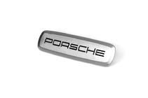 Porsche Alumīnija emblēma auto paklājiņiem (1 gab.) foto 2