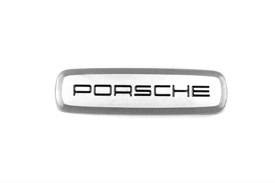 Porsche Alumīnija emblēma auto paklājiņiem (1 gab.) Image