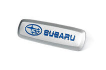 Subaru Alumīnija emblēma auto paklājiņiem (1 gab.) foto 1