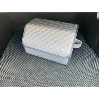 ECO bagāžnieka organizatora soma (50x30x30, gaiši pelēka) foto 1