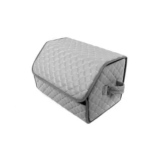 ECO bagāžnieka organizatora soma (50x30x30, gaiši pelēka) foto 4