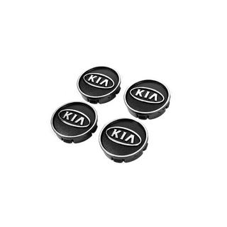 Melni disku centrālie vāciņi kia60tur-bl (59 mm līdz 55 mm, 4 gab.) foto 1