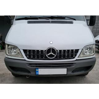 GT Panamericana priekšējā radiatora reste Chrome Eco (CDI, 2002-2006) foto 1