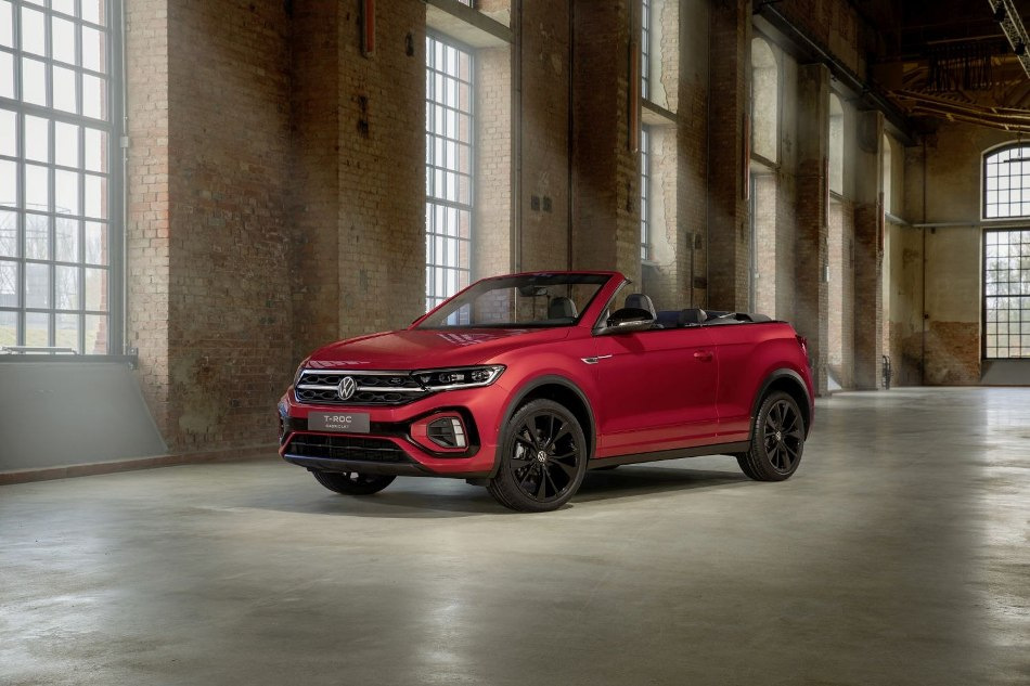 Volkswagen T-Roc Cabriolet: brīvības vējš pie krosovera stūres
