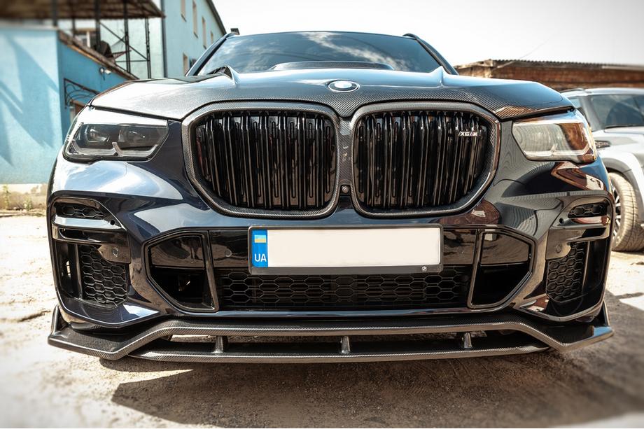 BMW X5 G05 2019–2026 Carbon FullSet virsbūves komplekts (2018-2022) Foto 4