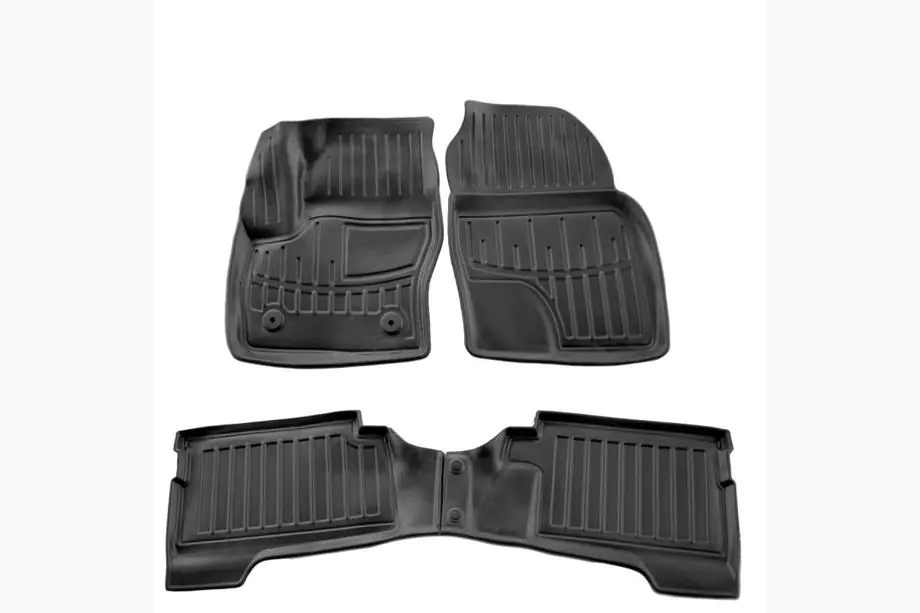 Ford C-Max/Grand C-Max 2010–2019 Stingray 3D (hybrid) gumijas salona paklājiņi (4 gab.) Foto 1