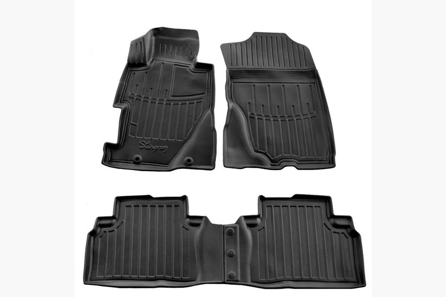 Honda Civic Sedan VIII 2006–2011 Stingray 3D gumijas salona paklājiņi (4 gab.) Image