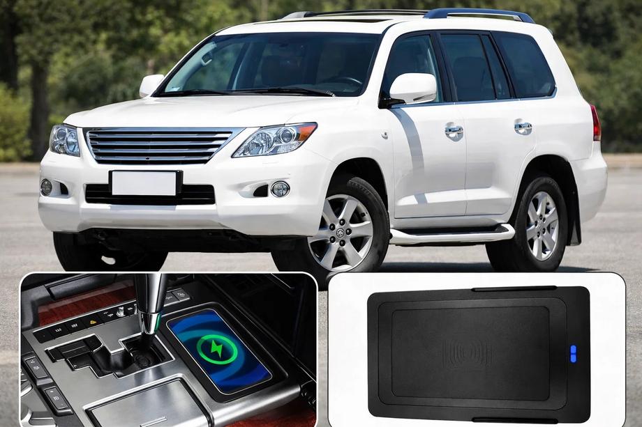 Lexus LX570/450d 2008–2022 Bezvadu telefona uzlādes komplekts (2007-2015) Foto 1