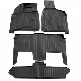 Stingray 3D gumijas salona paklājiņi (4 gab.) Dodge Grand Caravan V 2008–2020
