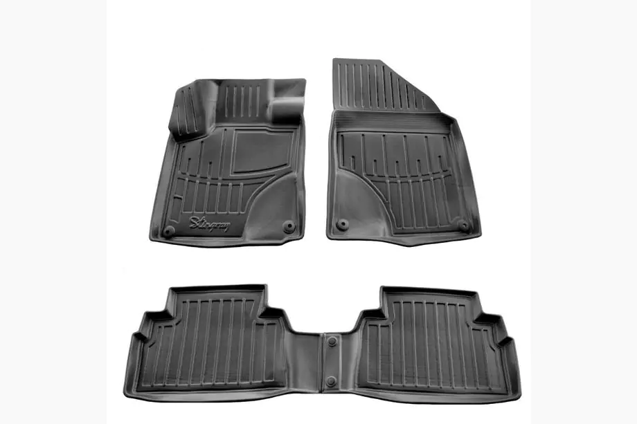 Geely Binyue/Coolray 2018– Stingray 3D gumijas salona paklājiņi (4 gab.) Image