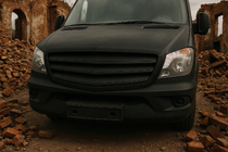 Mercedes Sprinter W906 2006–2018 Exclusive radiatora reste 2013-2018 (krāsošanai) foto 1
