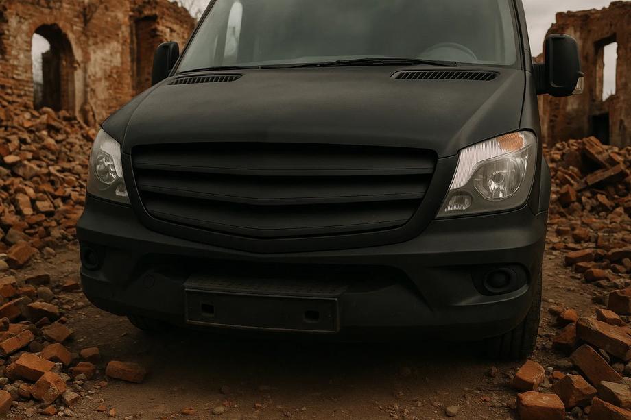 Mercedes Sprinter W906 2006–2018 Exclusive radiatora reste 2013-2018 (krāsošanai) Image
