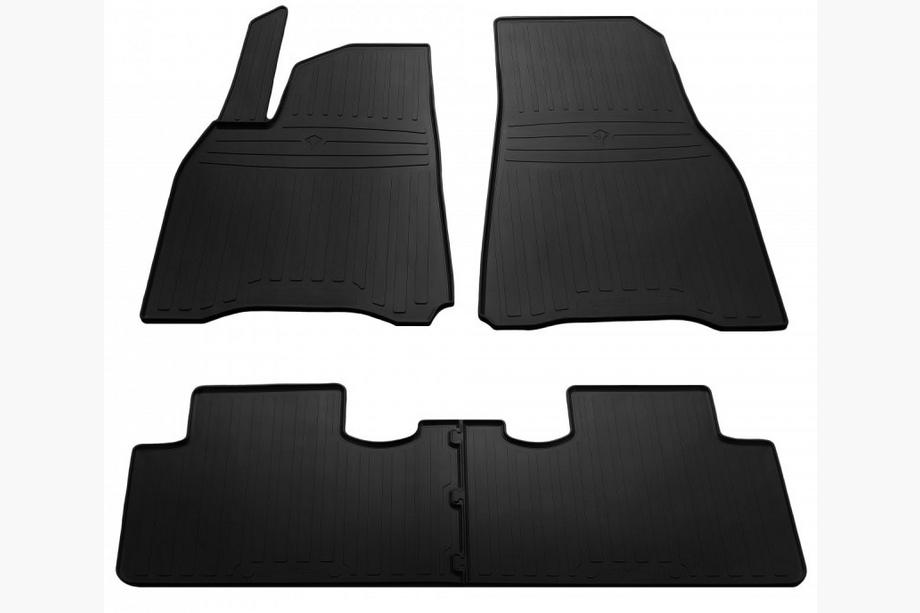 Tesla Model Y 2020– Stingray gumijas salona paklājiņi (EU, 4 gab.) Image