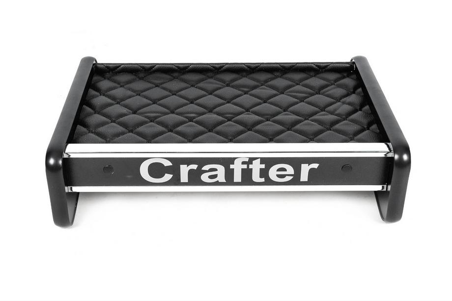 Volkswagen Crafter 2016– Paneļa plaukts (melns ar melnu diegu) Image