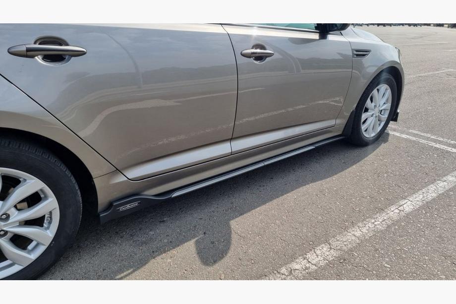 Universālās sānu sliekšņu uzlikas Niken Grey (ABS) (4 gab.) Foto 4