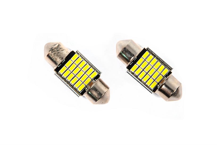 Niken C5W 12V LED spuldze L31mm (2 gab.) Foto 1
