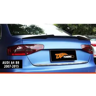 DPT M4 spoileris (ABS, spīdīgi melns) Audi A4 B8 2007–2015 foto 2