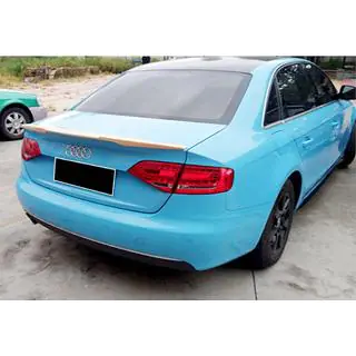 DPT M4 spoileris (ABS, spīdīgi melns) Audi A4 B8 2007–2015 foto 3