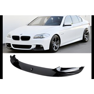 Priekšējā bampera lūpa DPT Lip V-1 (M-Performance, spīdīgi melna) BMW 5. sērija F10/F11 2010–2016 foto 2