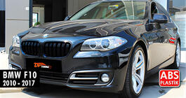 BMW 5. sērija F10/F11 2010–2016 Nieres restes M-Look (spīdīgi melnas) foto 6
