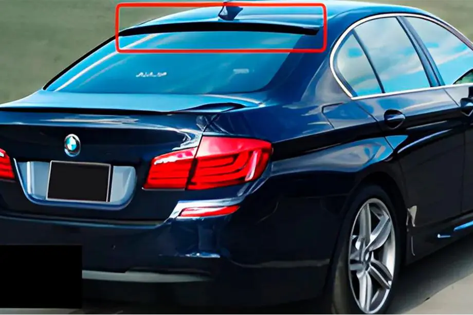 BMW 5. sērija F10/F11 2010–2016 DPT spoilers (F10, melns augsta spīduma) Image