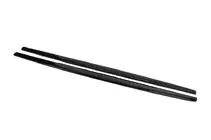 BMW 5. sērija F10/F11 2010–2016 DPT V-1 sliekšņu uzlikas (M-Sport/M5 sliekšņiem, melns spīdīgs) foto 10