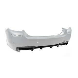Aizmugurējais difuzors DPT V-2 (M-Performance, spīdīgi melns) BMW 5. sērija F10/F11 2010–2016 foto 2