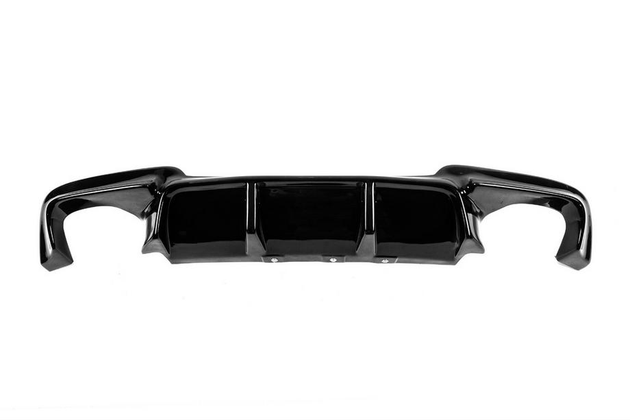 BMW 5. sērija F10/F11 2010–2016 Aizmugurējais difuzors DPT V-2 (M-Performance, spīdīgi melns) Foto 7