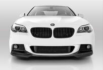 BMW 5. sērija F10/F11 2010–2016 Priekšējā bampera lūpas spoilers DPT Lip V-3 (M-Performance, spīdīgi melns) foto 5