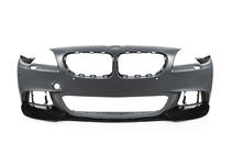BMW 5. sērija F10/F11 2010–2016 Priekšējā bampera lūpas spoilers DPT Lip V-3 (M-Performance, spīdīgi melns) foto 8