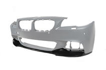 BMW 5. sērija F10/F11 2010–2016 Priekšējā bampera lūpas spoilers DPT Lip V-3 (M-Performance, spīdīgi melns) foto 10
