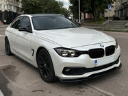 BMW 3. sērija F30/F31 2012–2019 DPT Lip priekšējā bufera lūpa standarta versijai (2015-2018, spīdīgi melna) foto 1