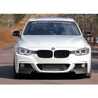 Priekšējā bampera lūpa DPT Flap (M-Performance, melna spīdīga) BMW 3. sērija F30/F31 2012–2019 foto 1