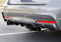 BMW 3. sērija F30/F31 2012–2019 Aizmugurējais difuzors DPT V-4 (M Performance, spīdīgi melns) foto 3