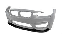 BMW 3. sērija F30/F31 2012–2019 DPT Lip V-1 priekšējā bampera lūpa (M3, melns spīdīgs) foto 2