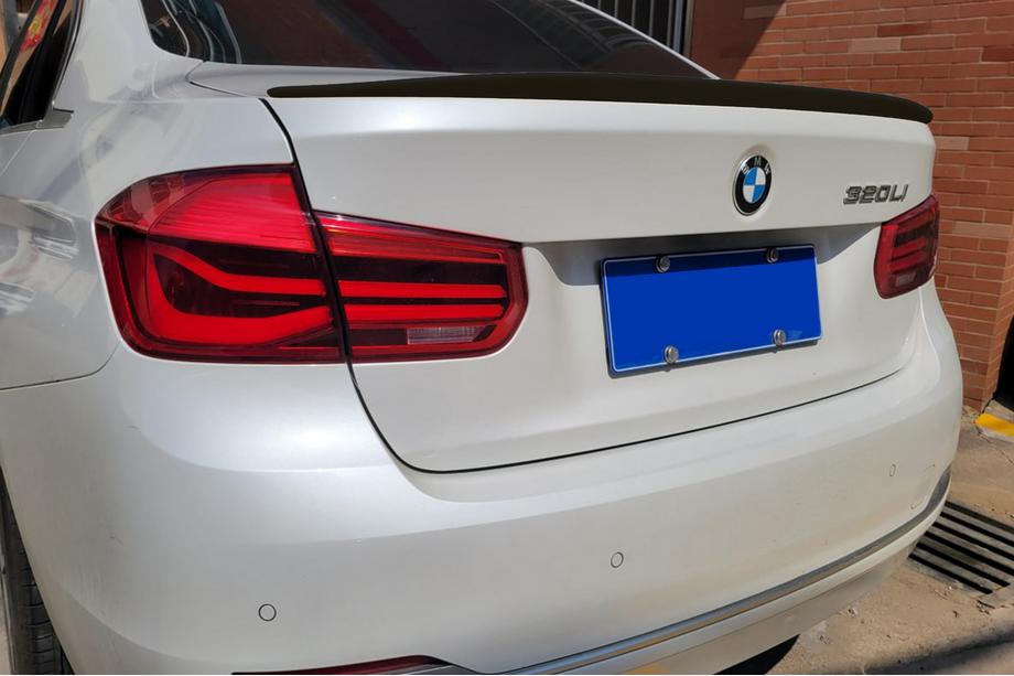 BMW 3. sērija F30/F31 2012–2019 M3-Style spoileris (F30/F80, melns spīdīgs) Image