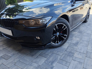 BMW 3. sērija F30/F31 2012–2019 DPT V-1 sliekšņu uzlikas (M-Sport sliekšņiem, melns spīdīgs) foto 7