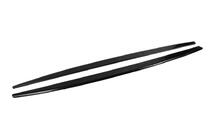 BMW 3. sērija F30/F31 2012–2019 DPT V-1 sliekšņu uzlikas (M-Sport sliekšņiem, melns spīdīgs) foto 3