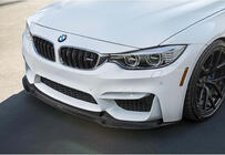 BMW 3. sērija F30/F31 2012–2019 DPT Lip V-2 priekšējā bampera lūpa (M3, melns spīdīgs) foto 5