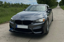 BMW 3. sērija F30/F31 2012–2019 DPT Lip V-2 priekšējā bampera lūpa (M3, melns spīdīgs) foto 7