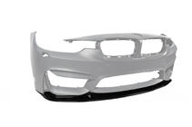 BMW 3. sērija F30/F31 2012–2019 DPT Lip V-2 priekšējā bampera lūpa (M3, melns spīdīgs) foto 9