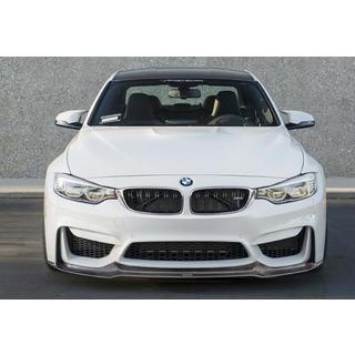 DPT Lip V-2 priekšējā bampera lūpa (M3, melns spīdīgs) BMW 3. sērija F30/F31 2012–2019 foto 1