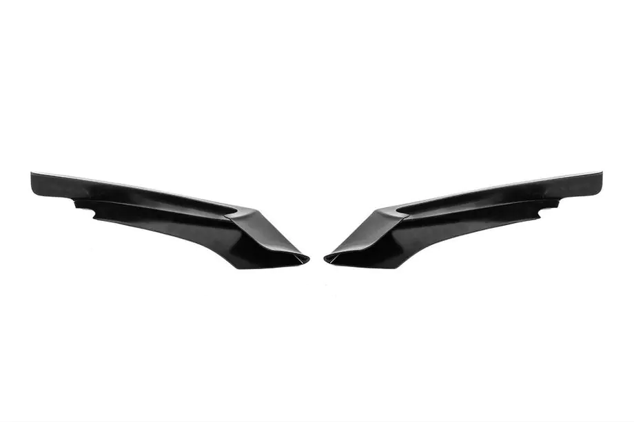 BMW 4 sērija F32/F33/F36 2012–2020 Priekšējā bufera lūpa DPT Flap V-1 (M-Technic, melns spīdīgs) Foto 8