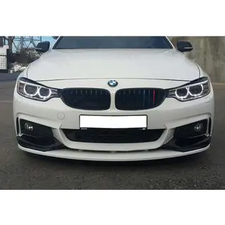 Priekšējā bampera lūpas spoileris DPT LIP V-3 (M-Sport, spīdīgi melns) foto 2